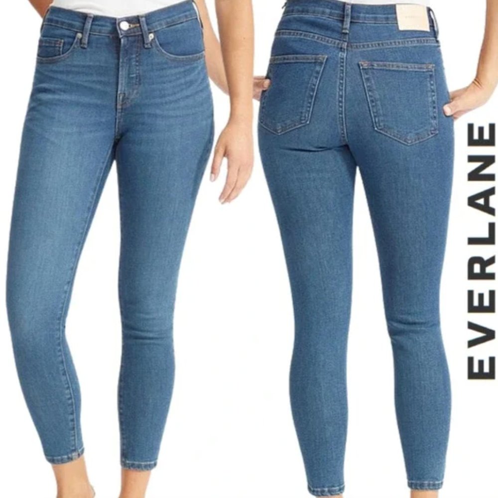 Everlane Mid-Rise Stretch Skinny Jean